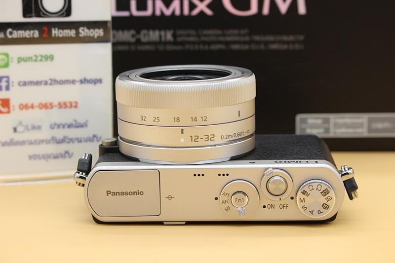 ขาย Panasonic Lumix DMC-GM1 + Lens kit 12-32mm (สีดำ) สภาพสวยใหม่ เมนูไทย มีWiFiในตัว จอติดฟิล์มแล้ว จอทัชสกรีน อุปกรณ์ครบกล่อง  อุปกรณ์และรายละเอียดของสิน